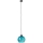 Hanglamp aan een koord MARLBE 1xE27/60W/230V turquoise