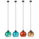 Hanglamp aan een koord MARLBE 1xE27/60W/230V turquoise