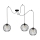 Hanglamp aan een koord MATT 3xE27/60W/230V spin