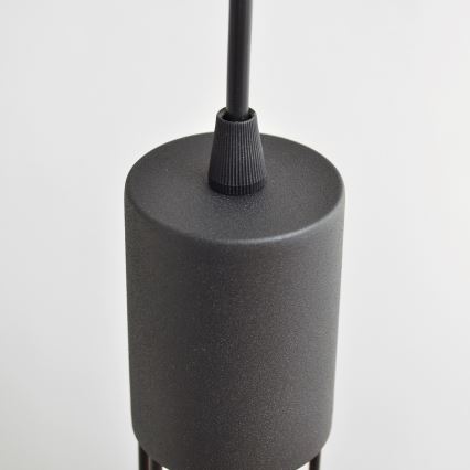 Hanglamp aan een koord MELODY 2xE27/15W/230V zwart