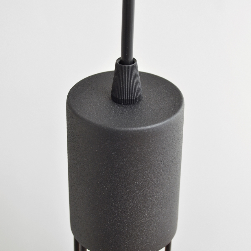 Hanglamp aan een koord MELODY 2xE27/15W/230V zwart