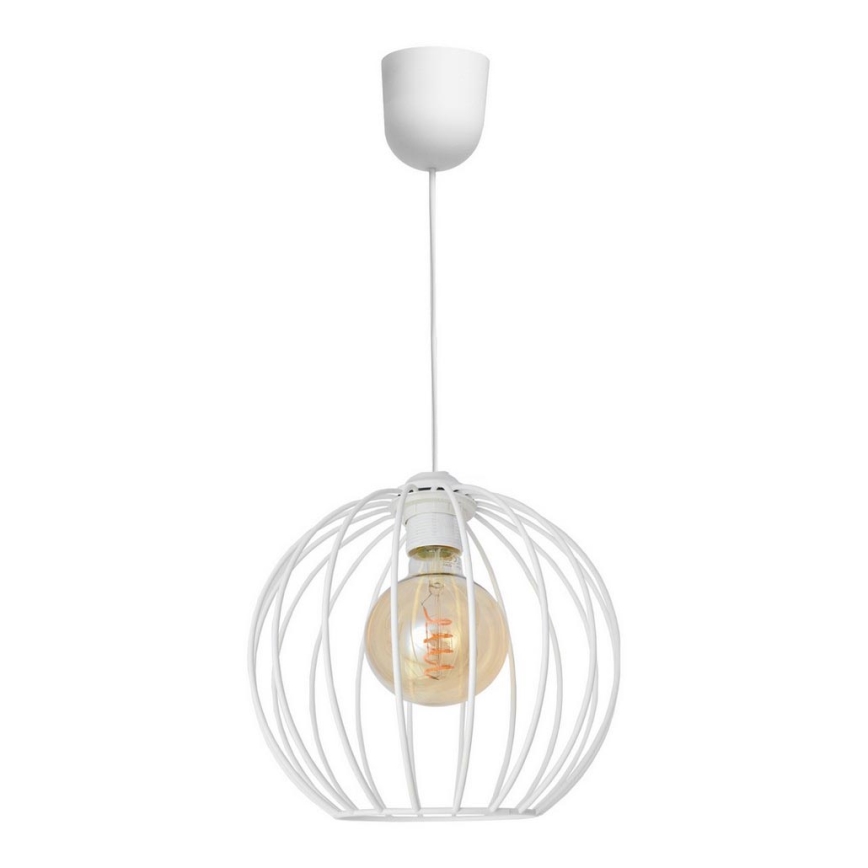 Hanglamp aan een koord MERCURE 1xE27/15W/230V wit