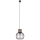 Hanglamp aan een koord MILAN 1xE27/60W/230V hout