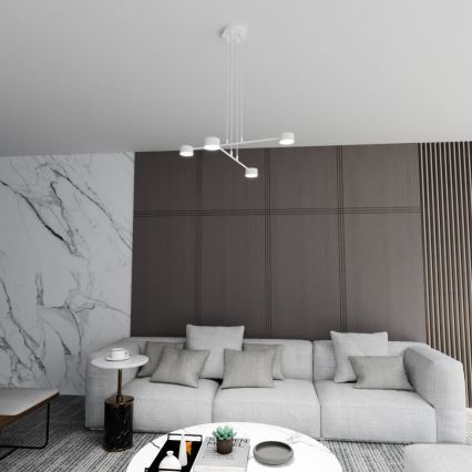 Hanglamp aan een koord MODUS 4xGX53/10W/230V wit
