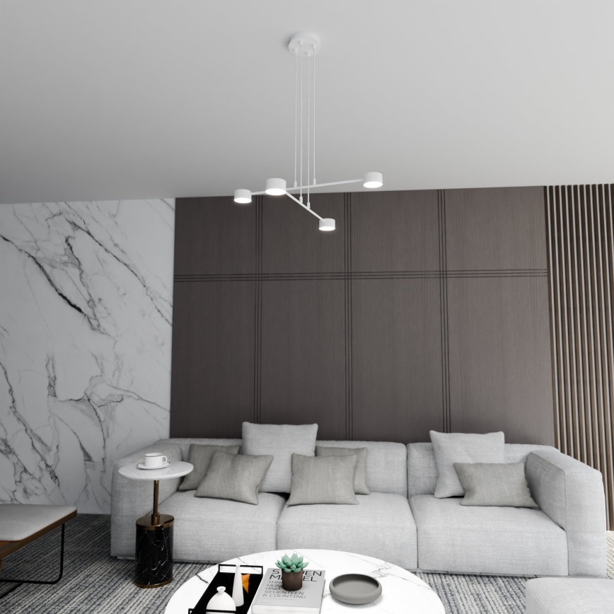 Hanglamp aan een koord MODUS 4xGX53/10W/230V wit