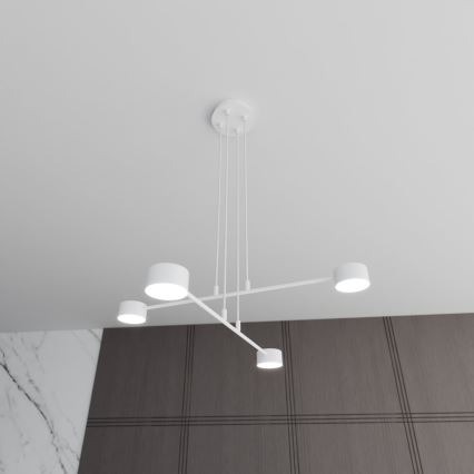 Hanglamp aan een koord MODUS 4xGX53/10W/230V wit