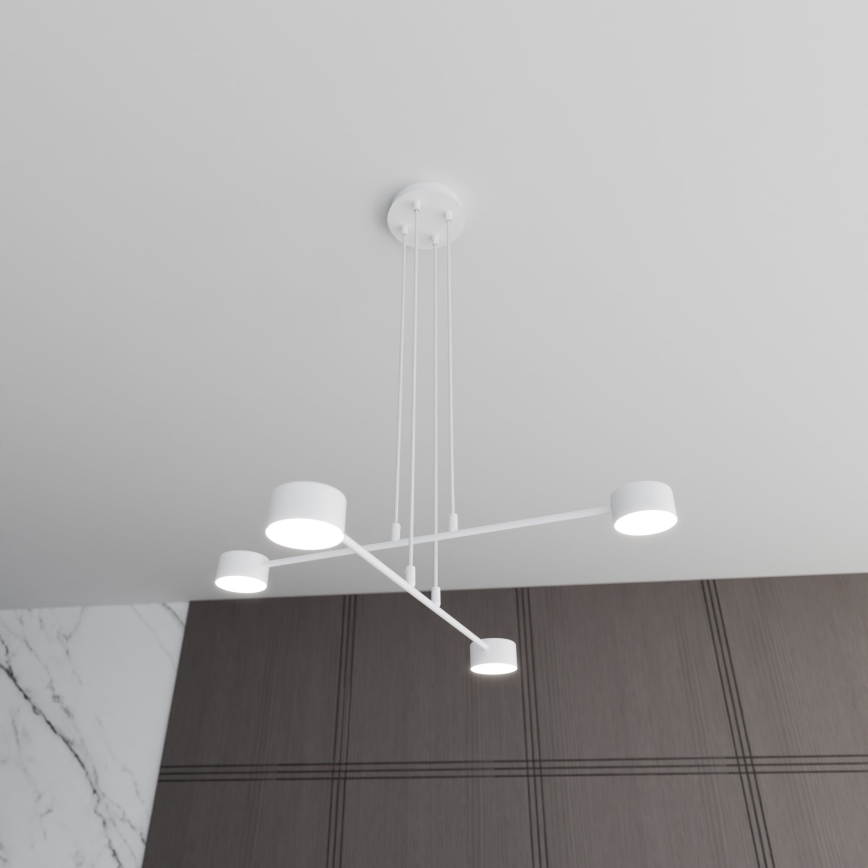 Hanglamp aan een koord MODUS 4xGX53/10W/230V wit