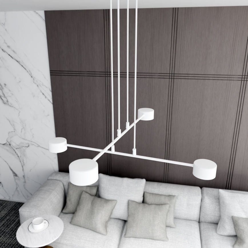 Hanglamp aan een koord MODUS 4xGX53/10W/230V wit