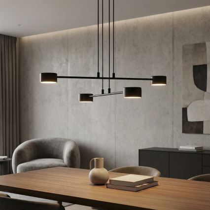 Hanglamp aan een koord MODUS 4xGX53/12W/230V zwart