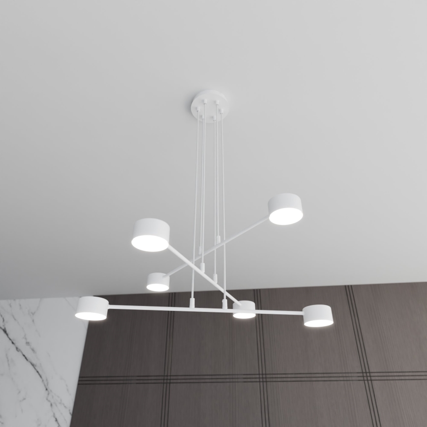 Hanglamp aan een koord MODUS 6xGX53/10W/230V wit