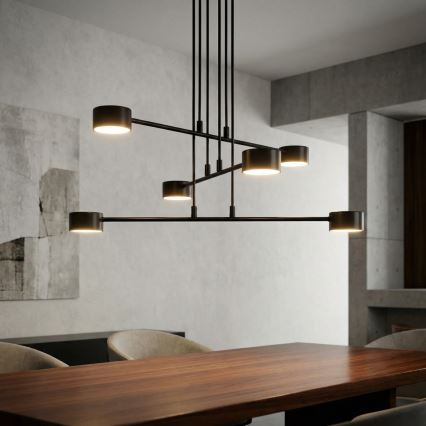 Hanglamp aan een koord MODUS 6xGX53/10W/230V zwart