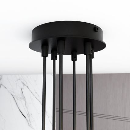 Hanglamp aan een koord MODUS 6xGX53/10W/230V zwart