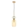 Hanglamp aan een koord MOLLY 1xE14/40W/230V diameter 12 cm goud/oranje/groen