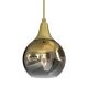 Hanglamp aan een koord MONTE 1xE27/60W/230V d. 15 cm goud
