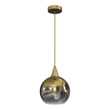 Hanglamp aan een koord MONTE 1xE27/60W/230V d. 20 cm goud