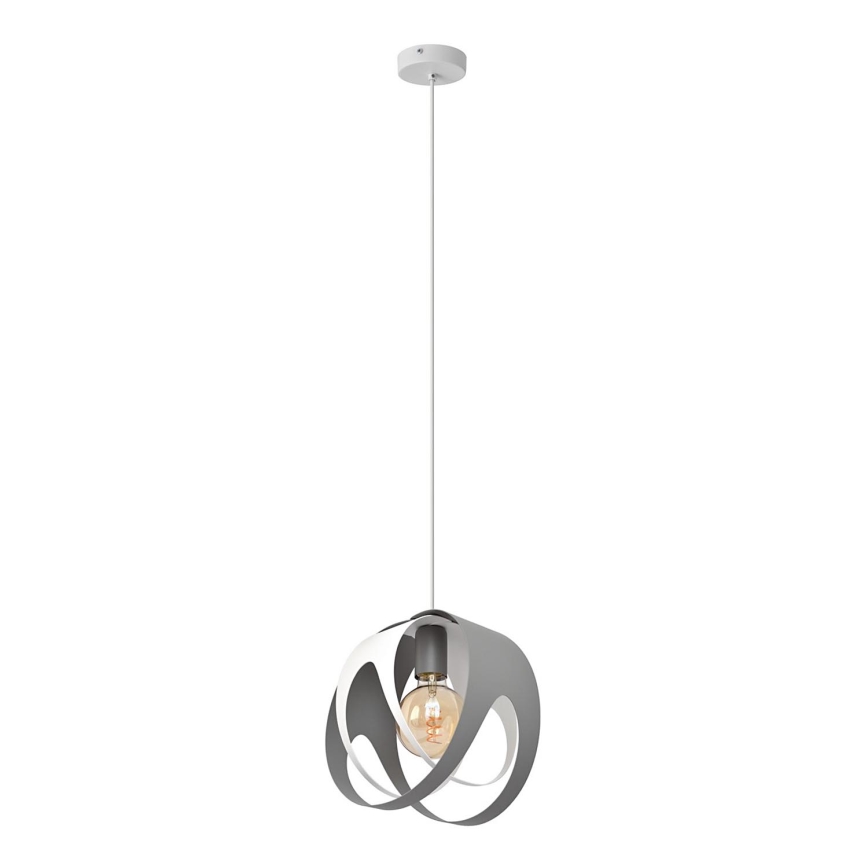 Hanglamp aan een koord MOONLIGHT 1xE27/15W/230V grijs