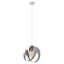 Hanglamp aan een koord MOONLIGHT 1xE27/60W/230V grijs