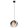 Hanglamp aan een koord MOONLIGHT 1xE27/60W/230V zwart/koper