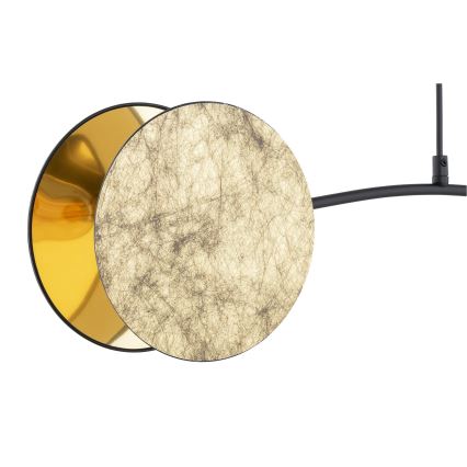 Hanglamp aan een koord MOTIF 2xE14/10W/230V goud