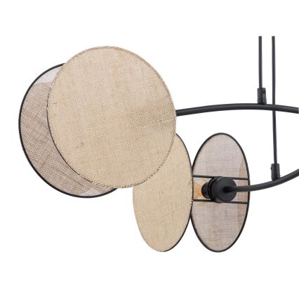 Hanglamp aan een koord MOTIF 4xE14/10W/230V beige