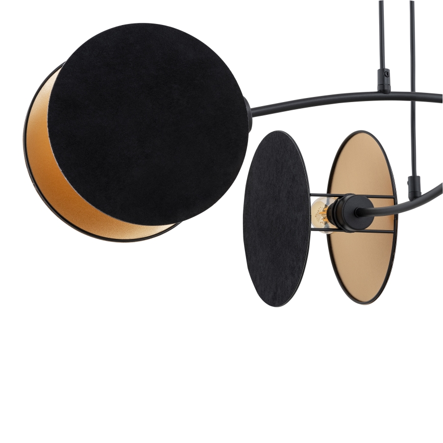 Hanglamp aan een koord MOTIF 4xE14/10W/230V zwart