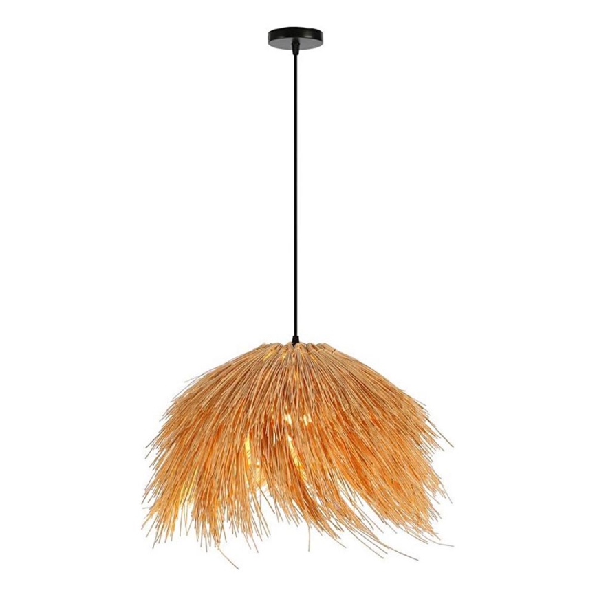 Hanglamp aan een koord NATURALEZA 1xE27/40W/230V diameter 55 cm rotan
