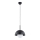 Hanglamp aan een koord NEON 1xE14/10W/230V zwart