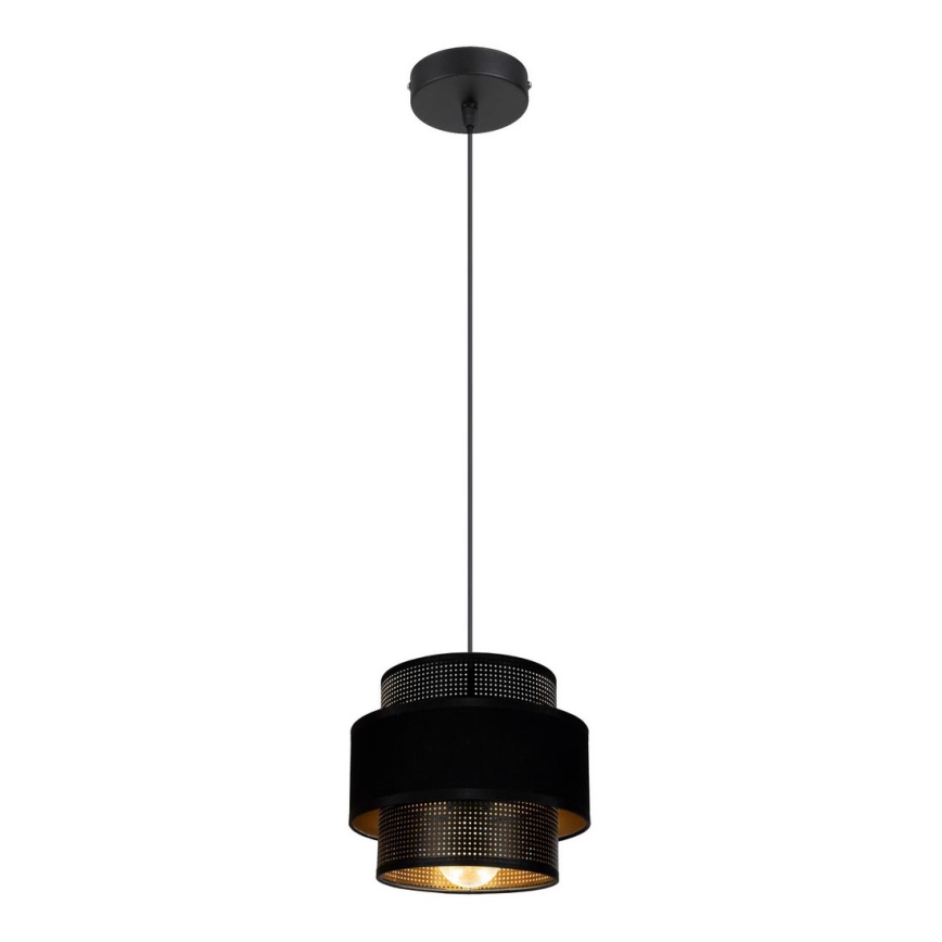 Hanglamp aan een koord NESS 1xE27/60W/230V zwart