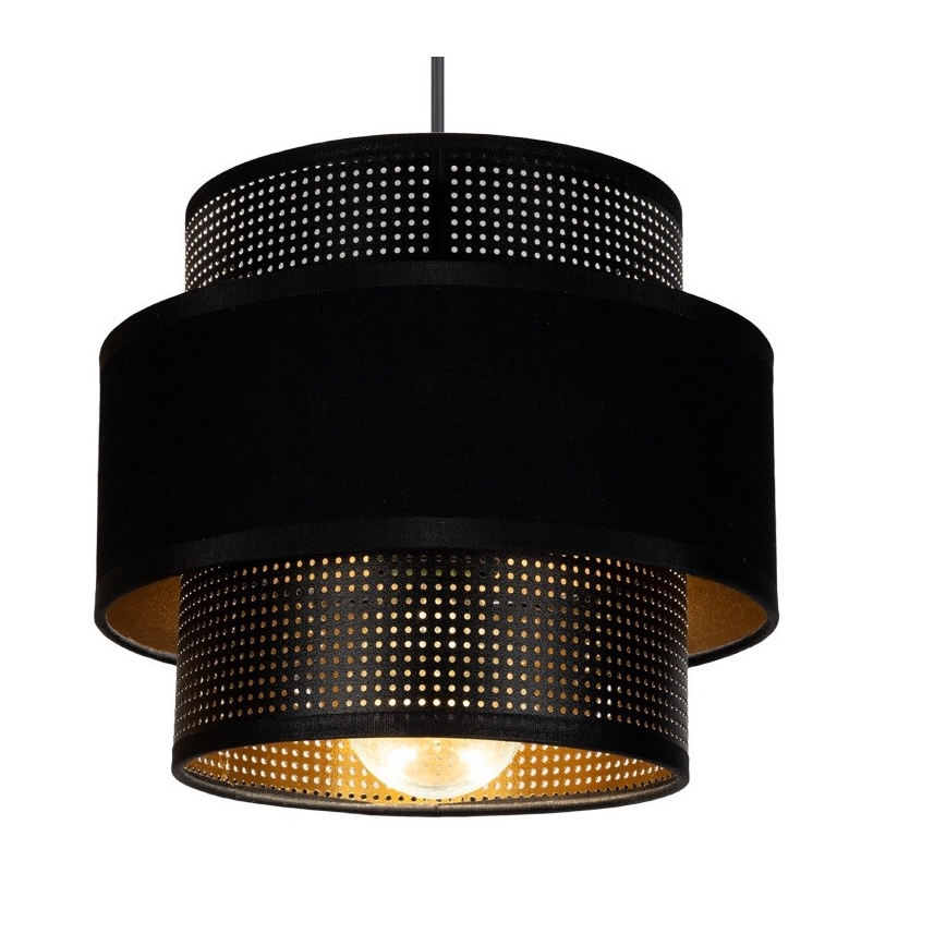 Hanglamp aan een koord NESS 1xE27/60W/230V zwart