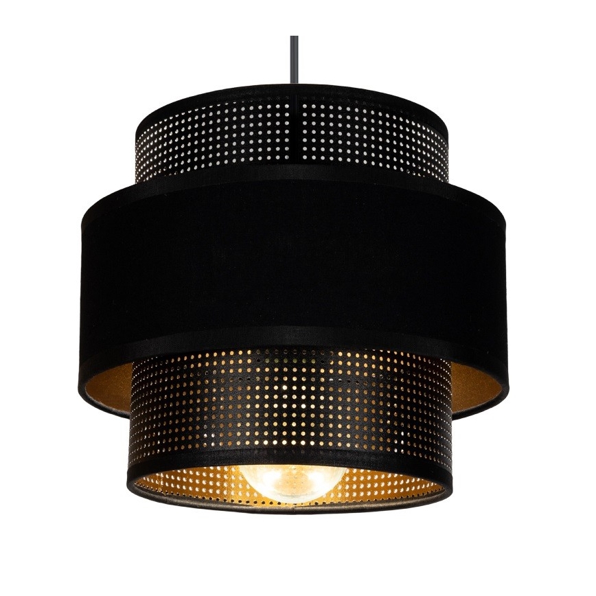 Hanglamp aan een koord NESS 2xE27/60W/230V zwart