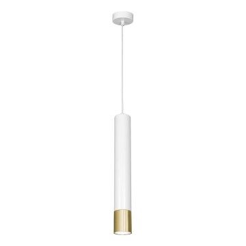 Hanglamp aan een koord NEST 1xGU10/8W/230V wit/goud