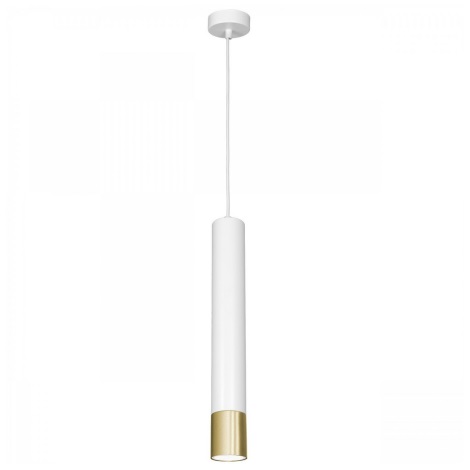 Hanglamp aan een koord NEST 1xGU10/8W/230V wit/goud