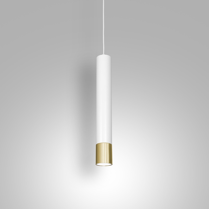 Hanglamp aan een koord NEST 1xGU10/8W/230V wit/goud