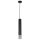 Hanglamp aan een koord NEST 1xGU10/8W/230V zwart/glanzend chroom 