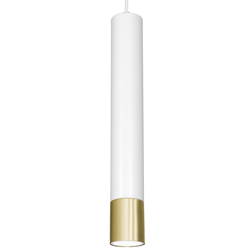 Hanglamp aan een koord NEST 3xGU10/8W/230V wit/goud