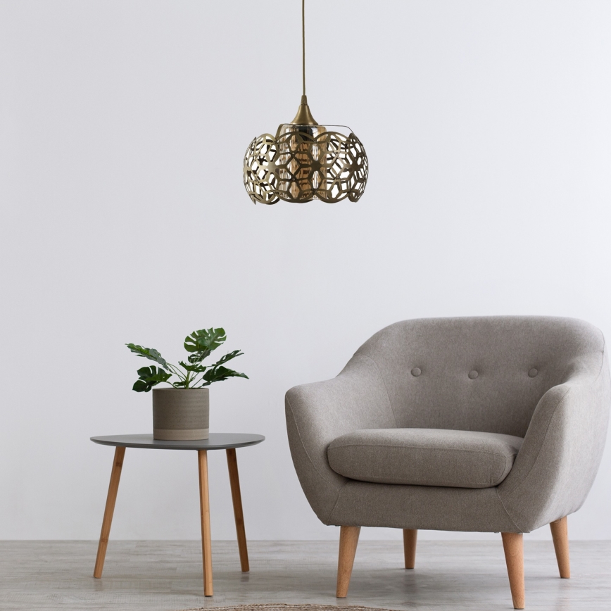 Hanglamp aan een koord NEVRA 1xE27/60W/230V