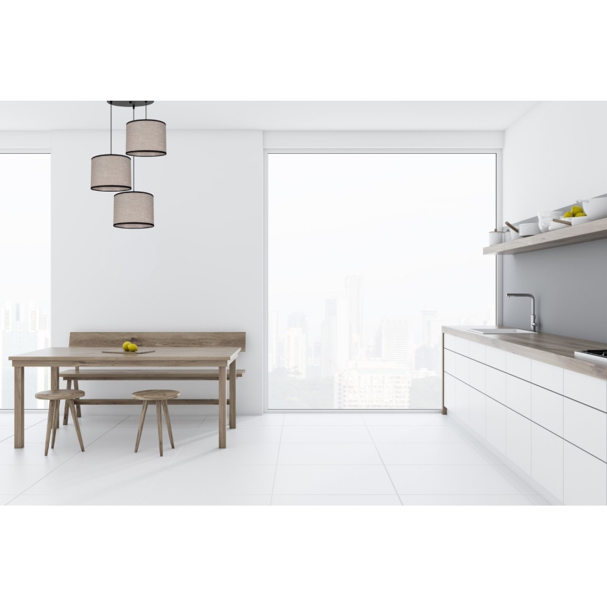 Hanglamp aan een koord NEXO 3xE27/60W/230V diameter 45 cm