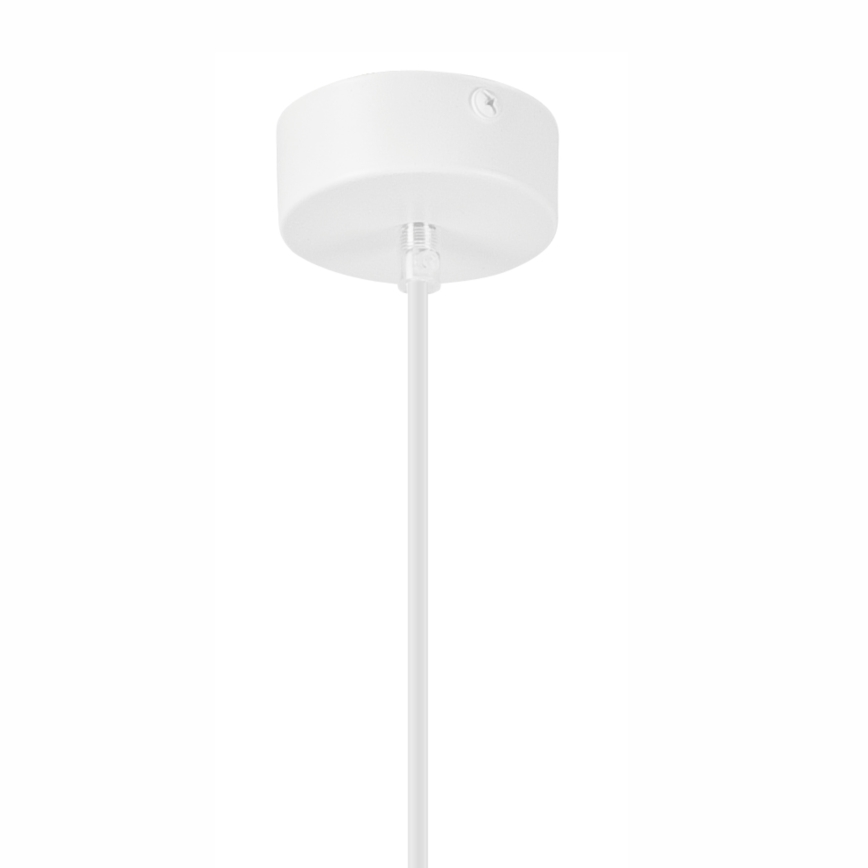 Hanglamp aan een koord NICO 1xE27/60W/230V wit/beuken