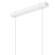 Hanglamp aan een koord NICO 2xE27/60W/230V wit/beuken
