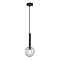 Hanglamp aan een koord NIKO 1xG9/9W/230V diameter 15 cm zwart