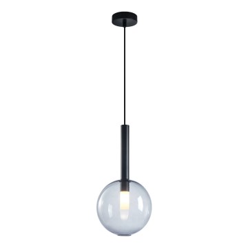 Hanglamp aan een koord NIKO 1xG9/9W/230V diameter 20 cm zwart