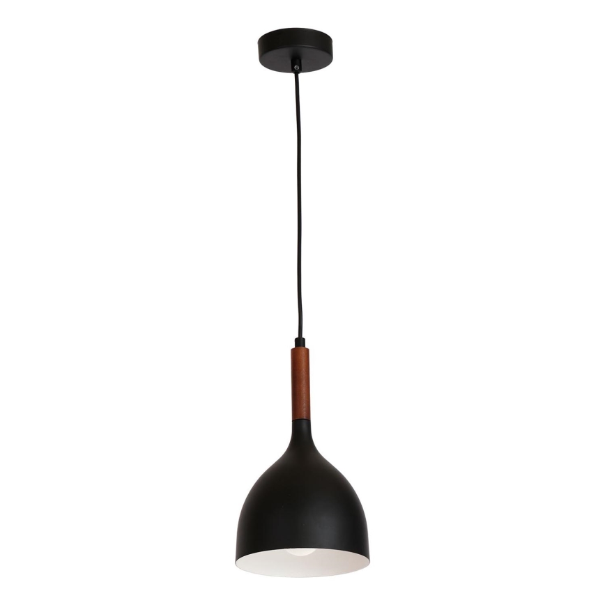 Hanglamp aan een koord NOAK WOOD 1xE27/60W/230V