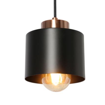 Hanglamp aan een koord OLENA 1xE27/60W/230V zwart