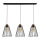 Hanglamp aan een koord ORAZIO 3xE27/60W/230V grenen
