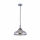Hanglamp aan een koord OXIGEN 1xE27/15W/230V grijs/glanzend chroom