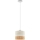 Hanglamp aan een koord PAGLIA 1xE27/60W/230V wit