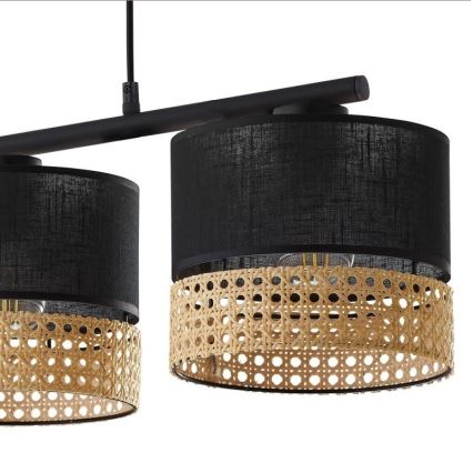 Hanglamp aan een koord PAGLIA 3xE27/60W/230V 70 cm