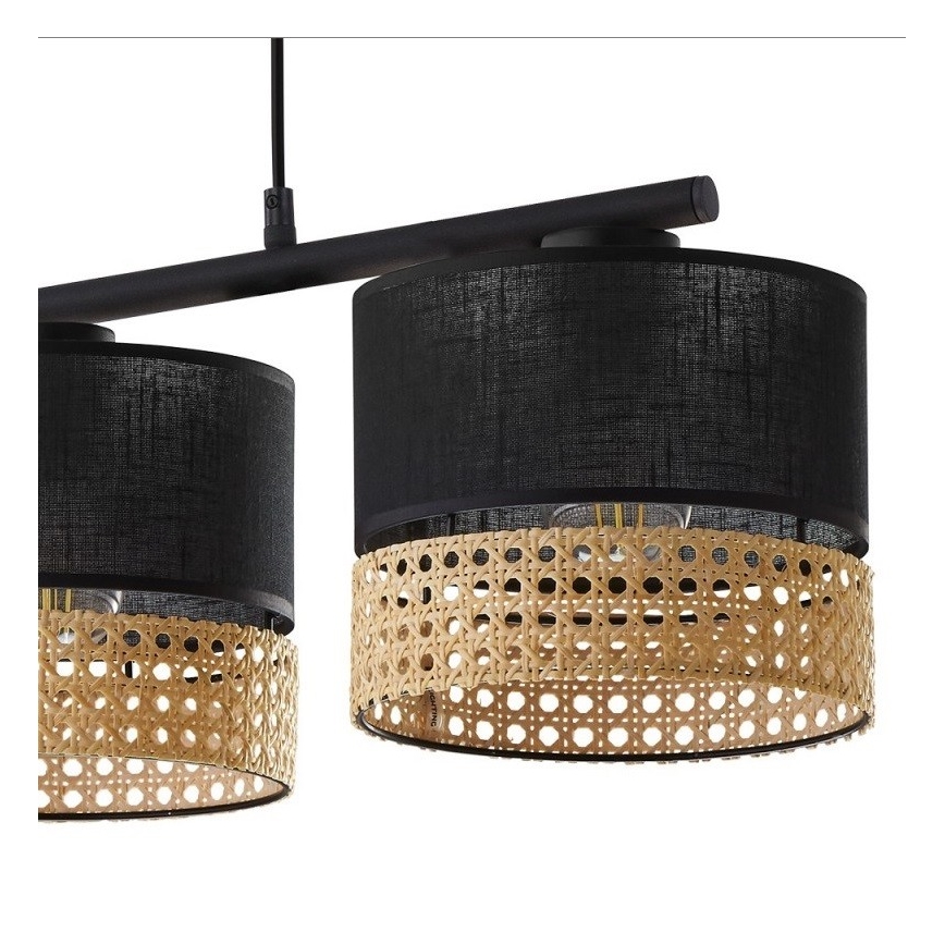 Hanglamp aan een koord PAGLIA 3xE27/60W/230V 70 cm