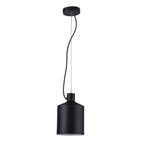 Hanglamp aan een koord PANDORA 1xE27/40W/230V zwart