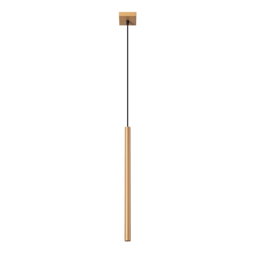 Hanglamp aan een koord PASTELO 1xG9/8W/230V goud